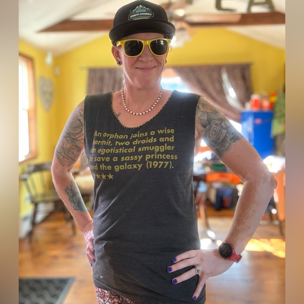 Upcycled Stars Wars Tank Women’s M/L Men’s S/M